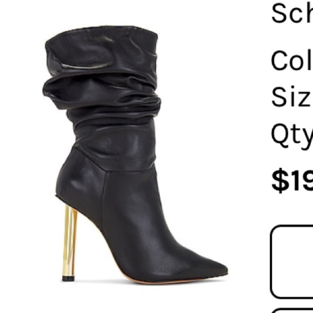 SCHUTZ ASHLEE PIN HEEL BOOTIE